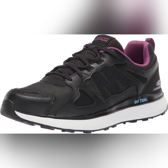 SKECHERS Performance GO RUN Adventure trail running walking shoes sneakers black - Picture 4 of 9